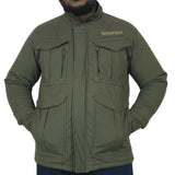 Sniper Mens Flex Parka Jacket In Olive