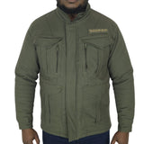 Sniper Mens Flex Parka Jacket In Olive