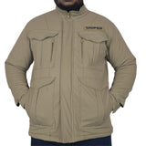Sniper Mens Flex Parka Jacket In Khaki