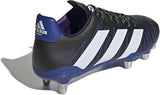 Adidas Unisex Kakari SG Rugby Boots In Core Black/Core Black/Footwear White