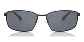 Polaroid Polarized Asian Fit Sunglasses In Black