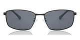 Polaroid Polarized Asian Fit Sunglasses In Black