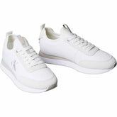Calvin Klein Womens Ftw Sock Nylon Shoes White/Chateau