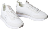 Calvin Klein Womens Ftw Sock Nylon Shoes White/Chateau