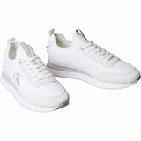 Calvin Klein Womens Ftw Sock Nylon Shoes White/Chateau