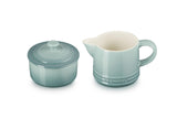 Le Creuset Cream & Sugar Set Seasalt