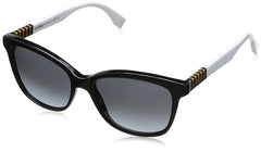 Fendi Tort Frame Sunglasses For Womens In White