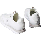 Calvin Klein Womens Ftw Sock Nylon Shoes White/Chateau