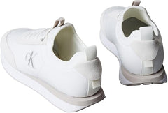 Calvin Klein Womens Ftw Sock Nylon Shoes White/Chateau