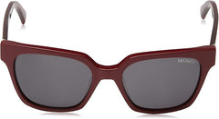 Max & Co Glitter Frame Sunglasses In Red