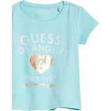 Guess Girls T-Shirt In Blue