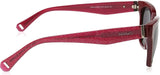 Max & Co Glitter Frame Sunglasses In Red