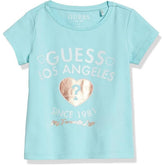 Guess Girls T-Shirt In Blue