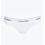 Calvin Klein Womens Thong In White
