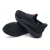 Puma Mens Softride Cosmic Sliptech Shoes In Black and Red