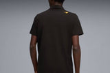 Puma Mens Mclaren Logo Polo Shirt In Black