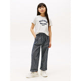 Tommy Hilfiger Girls Satin Applique T-Shirt In Grey