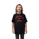Fox Boys Race T-Shirt In Black