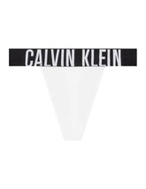 Calvin Klein High Leg Thong In White