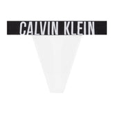 Calvin Klein High Leg Thong In White