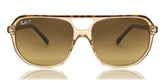 Ray-Ban Bill One Rb2205 1292M2 60 Unisex Sunglasses In Transparent Brown