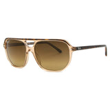 Ray-Ban Bill One Womens Sunglasses In Transparent Brown