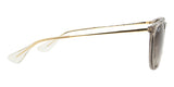Ray-Ban Erika Circle Sunglasses In Transparent Light Brown