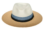 Urban Supply Unisex Tamboti Hat Raffia Tau Collection In Multi