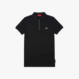 Enrico Coveri Mens Golfer Shirt In Black