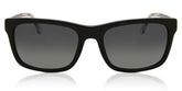 Emporio Armani Mens Shiny Sunglasses In Black