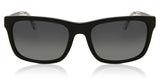 Emporio Armani Mens Shiny Sunglasses In Black