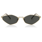 Miu Miu Zvn Womens Sunglasses In Gold