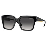 Vogue Square Womens Sunglasses In Black