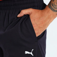 Puma Mens Ess Woven Pants In Black