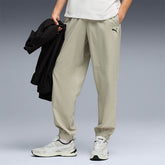 Puma Mens Woven Cargo Pants In Pebble Grey