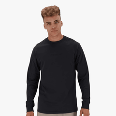 Salomon Mens Emblem Ls Tee Phantom