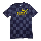 Puma Navy/Yellow United Aop Tee