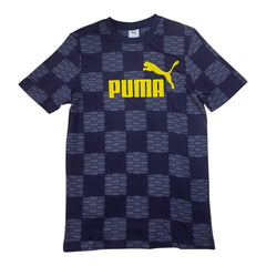 Puma Navy/Yellow United Aop Tee