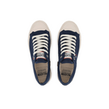 Palladium Mens Palla Ace Washed Canvas Shoes In Blue