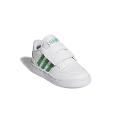 Adidas Boys Break Start Sneakers In White & Green