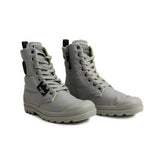 Palladuim Womens Pampa Hi Overcush Shoes In Soft Green
