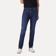 Levis Mens Skinny Jeans In Dark Blue