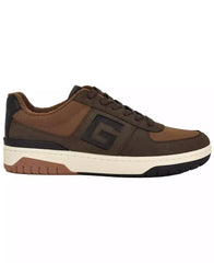 Guess Mens Nastele Sneakers In Brown