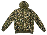 Sniper Mens Pixelate Soft Shell Zipper Jacket