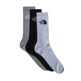 The North Face Men Multi Sport Crew Sock 3Pk Mult Black Assorted