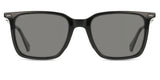 Polaroid Polarized Rectangle Sunglasses In Black
