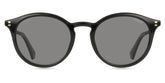 Polaroid Polarized Oval Sunglasses In Black