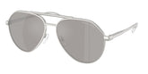 Michael Kors Mens Sunglasses In Matte Silver