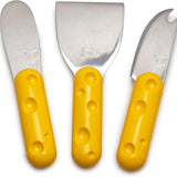 Joie 3 Piece Mini Cheese Tools In Yellow