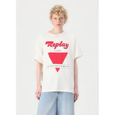 Replay Unisex White T-Shirt